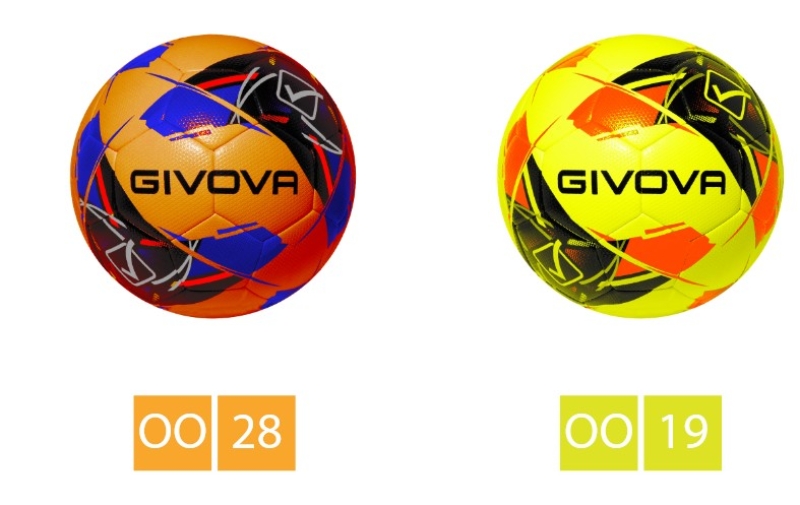 GIVOVA Hybrid Fußball NEW MAYA FLUO (PAL031)