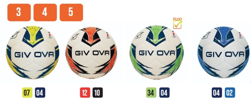 GIVOVA Fußball FRECCIA (PAL023)